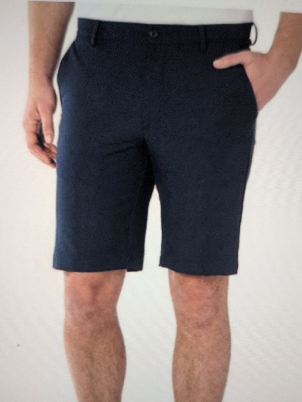 Greg Norman Microlux Navy Shorts